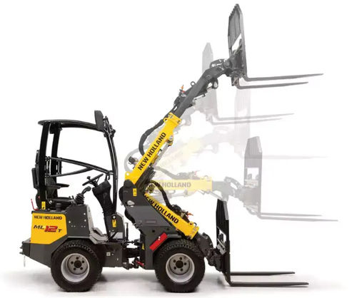 轮胎式装载机 - ML12 T - New Holland - 铰接式 / 伸缩 / 紧凑型
