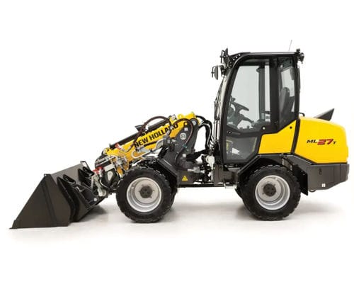 轮胎式装载机 - ML27 T - New Holland - 铰接式 / 伸缩 / 紧凑型
