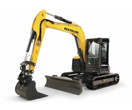 中型挖掘机 - E85D - New Holland - 履带式 / 柴油 / 用于建筑工地