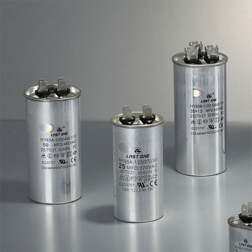 金属化聚丙烯膜电容器 - HY71/UL - Hengyi Electrical Co.,LTD - 铝制 / 圆柱形 / 用于放电