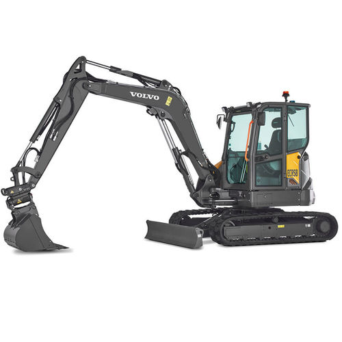 小型挖掘机 - ECR58 - Volvo Construction Equipment/沃尔沃遍达 - 履带式 / 柴油 / 用于建筑工地