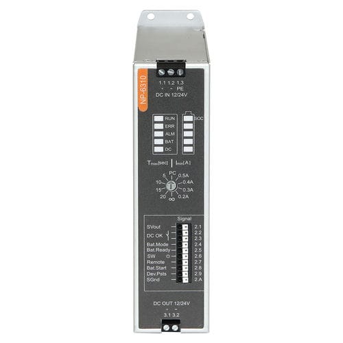 一体式不间断电源 - NP-6310 - NODKA Automation Technology - 12Vdc / 24Vdc / 带超级电容器