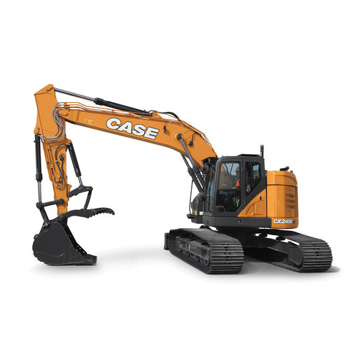 中型挖掘机 - cx245d sr - case - 履带式 / tier 4 最终 / 用于建筑