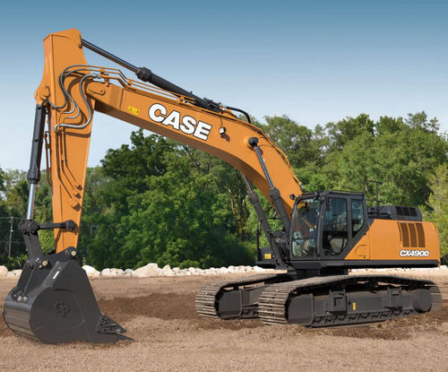 重型挖掘机 - CX490D - Case - 履带式 / Tier 4 最终 / 用于建筑工地