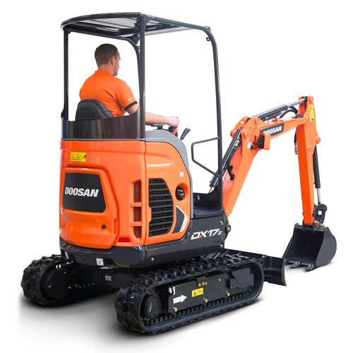 中型挖掘机 - DX17Z-7 - DAEWOO Construction Equipment Division - 小型 / 履带式 / 柴油