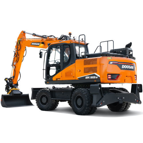 小型挖掘机 - DX160W-7 - DAEWOO Construction Equipment Division - 带轮 / 柴油