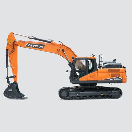 中型挖掘机 - DX235LC-7 - DAEWOO Construction Equipment Division - 履带式 / 柴油