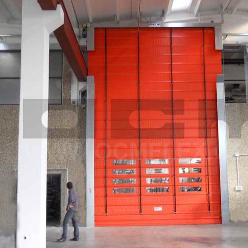折叠门 - OCM Industrial Doors - 室内 / 用于桥式起重机
