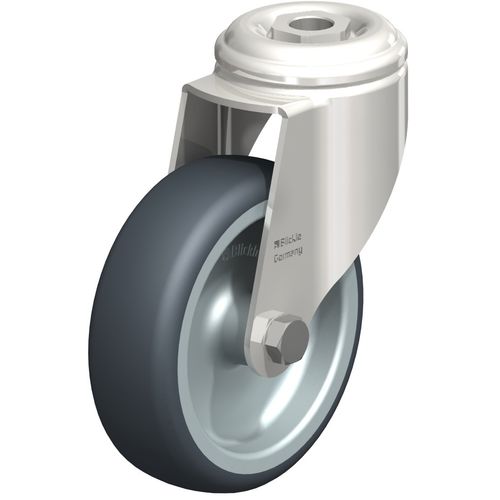 回转脚轮 - LKRXA-TPA series - Blickle Räder+Rollen GmbH u. Co. KG - 杆式 / 轻载 / 热塑塑料
