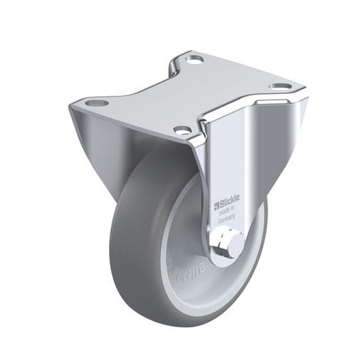 固定式脚轮 - B-TPA series - Blickle Räder+Rollen GmbH u. Co. KG - 平台车 / 低噪 / 冲压钢