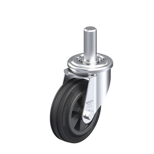 回转脚轮 - LEZ-VPP series - Blickle Räder+Rollen GmbH u. Co. KG - 螺纹杆式 / 带制动装置 / 低噪