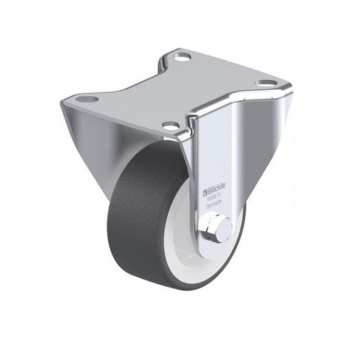 固定式脚轮 - BK-POTH series - Blickle Räder+Rollen GmbH u. Co. KG - 平台车 / 低噪 / 冲压钢