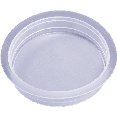 圆形塞子 - CAPS series - PLASTEM - 边缘平行式 / 公端 / 低密度聚乙烯LDPE