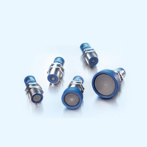 超声波液位传感器 - crm+ series - microsonic - 用于固体 / 液体 / IO-Link
