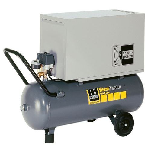 活塞压缩机 - SEM 255-10-50 W - Schneider Druckluft GmbH - 空气 / 电动式 / 带脚轮