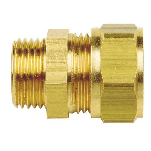 气动接头 - KSY-GE15-R 1/2a - Schneider Druckluft GmbH - 螺纹 / 黄铜 / 坚固