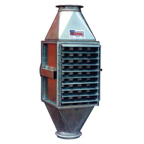 管壳式热交换器 - ECONOMIZER - Coral - 空气/水