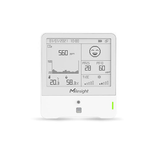 室内空气质量传感器 - AM30 series - Milesight IoT - CO2 / PM10 / 温度