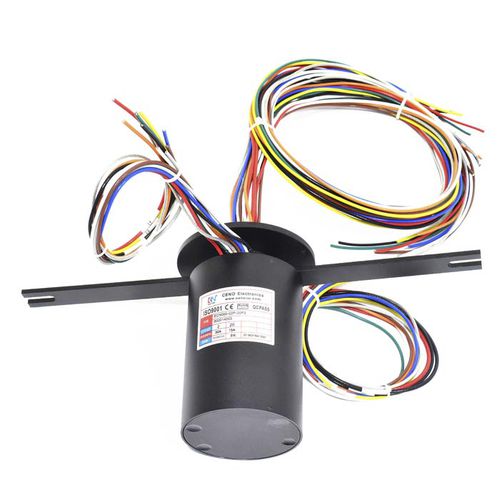 电动滑环 - ECN000-02P-20P3 - CENO Electronics technology Co., Ltd - 贯穿轴 / 工业 / 海洋应用