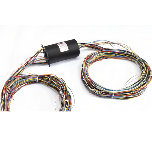 电动滑环 - ECN038-20P3-16S  - CENO Electronics technology Co., Ltd - 贯穿轴 / 工业 / 金属