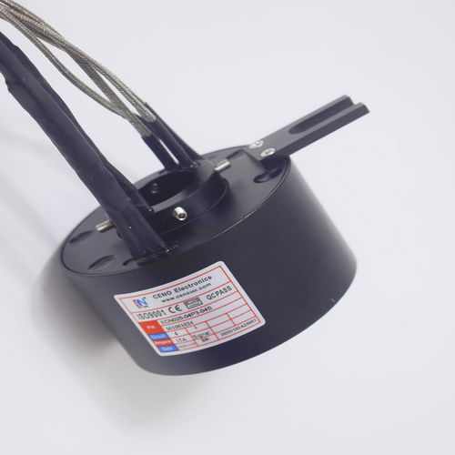 热电偶滑环 - ECN025-03P2-02EG  - CENO Electronics technology Co., Ltd - 贯穿轴 / 工业 / 铝合金