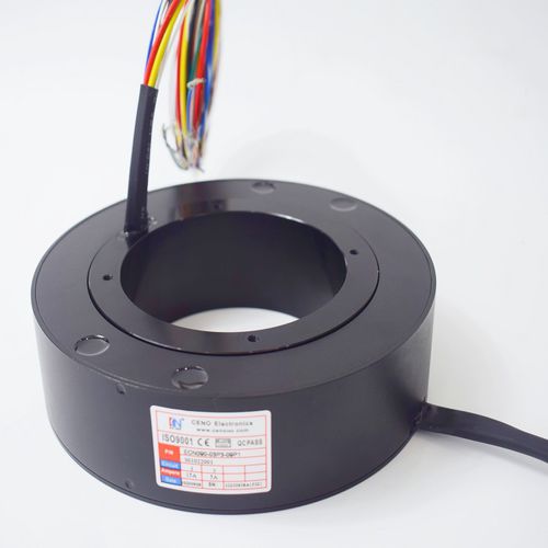 贯穿轴滑环 - ECN090-03P3-09P1 - CENO Electronics technology Co., Ltd - 工业 / 铝合金 / 紧凑型