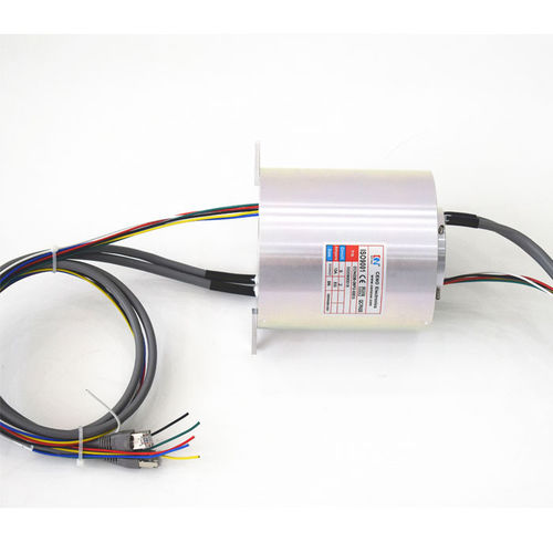 防水滑环 - ECN038-06P2-02EG-IP64 - CENO Electronics technology Co., Ltd - 电动 / 以太网 / 中空轴