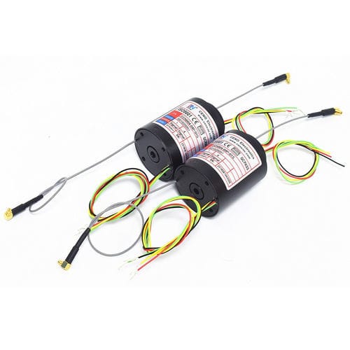 中空轴滑环 - ECN004-04P-01S - CENO Electronics technology Co., Ltd - 回转工作台 / 用于雷达天线 / 铝合金