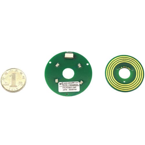 信号传输集电环 - PCN011-04P - CENO Electronics technology Co., Ltd - 通孔 / 扁平型 / 回转工作台