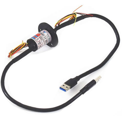 USB滑环 - ACN22-03P-02S-01U3 - CENO Electronics technology Co., Ltd - 胶囊式 / 摄像机 / 紧凑型