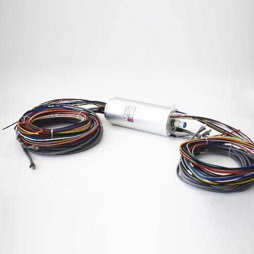 水旋转接头 - QCN0103-10P-04EG - CENO Electronics technology Co., Ltd - 用于油 / 用于空气 / 2 通道