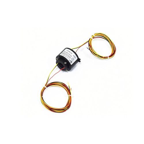 电动滑环 - ECN012B-03S - CENO Electronics technology Co., Ltd - 通孔 / 工业用途 / 金质