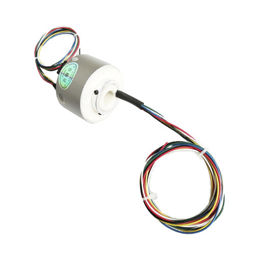 以太网滑环 - DHK012-6-10A - JiuJiang Ingiant Technology Co.,Ltd - USB / 贯穿轴 / 扁平型