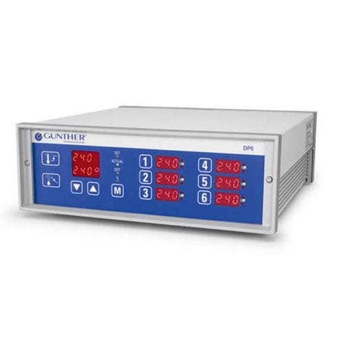 数字温控器 - DP6 - GÜNTHER  Heisskanaltechnik - PID / 用于热流道 / 紧凑型