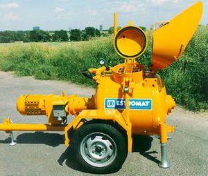 砂浆搅拌和输送机 / 电动 - ESTROMAT 260 E - UELZENER Maschinen GmbH
