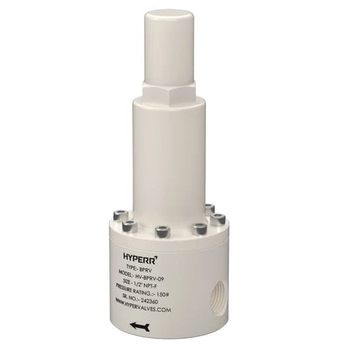 蒸汽背压调节器 - HV-BPRV-10 - Hyper Valves - 用于水 / 用于气体 / 隔膜