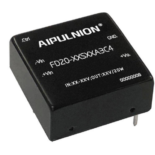 DC/DC变流器 / 输入电压范围4:1 - FD20-XXSXXA3C4 - Guangzhou Aipu Electron Technology Co.,Ltd - DIP / EMI / 大电压输入范围