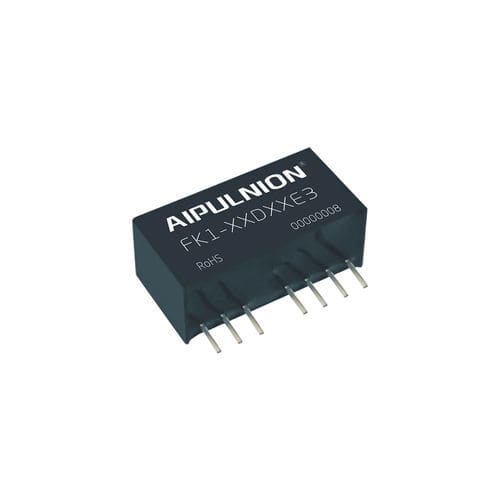 DC/DC变流器 / 调节 - FK1-XXXXXE3 - Guangzhou Aipu Electron Technology Co.,Ltd - 输入电压范围2:1 / 低纹波 / SIP-7