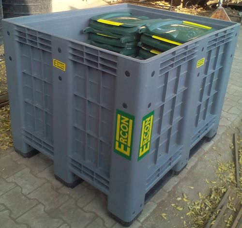 塑料货盘箱 - ECPSW-1210-915-R - Ergen Plastic Industries - 存储 / 运输 / 用于散料