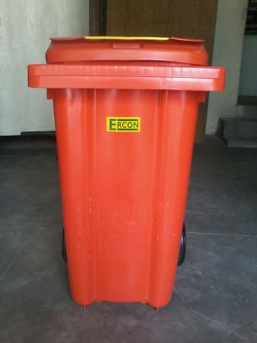 塑料废料箱 - EDB-WB-IM - Ergen Plastic Industries - 用于工业废料 / 用于城市垃圾 / 带盖