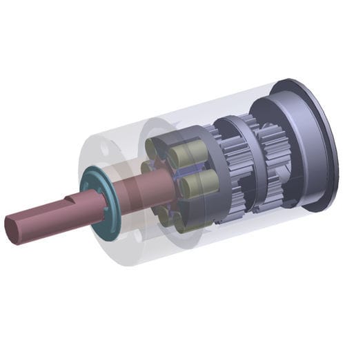 行星减速机 - dyNALOX - Orbray Co., Ltd - 同轴 / 实心轴 / 0.2-0.5Nm
