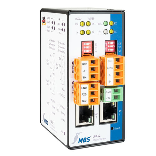 BACnet路由器 - UBR-02 - MBS GmbH - 数据 / 以太网 / RS232