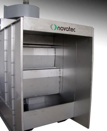 开放式喷漆间 - CV-2 - NOVATEC srl - Surface Finishing Technology - 用于框架 / 水幕式
