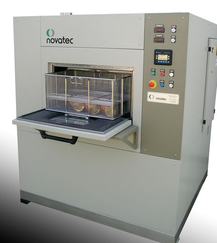 溶剂式清洗机 - CRD 85 - NOVATEC srl - Surface Finishing Technology - 水 / 喷洒 / 自动