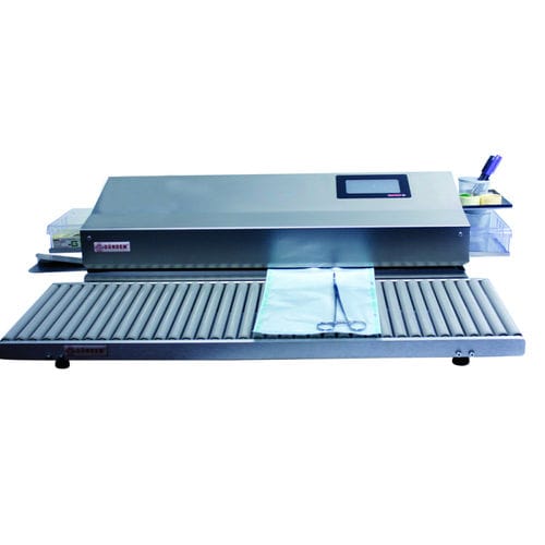 条形码打印封口机 - GM11L1PV, GM11L2PV - Gundem Saglik ve Gida Urunleri Sanayi Tic. A. S. - 旋转 / 全自动 / 用于医疗设备