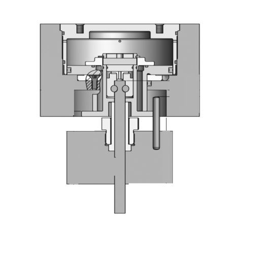 气动执行器 - VP4008P - Synventive Molding Solutions - 线性 / 活塞