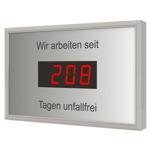 LED式显示屏 - AFI-Display - BÜRK MOBATIME GmbH - 彩色 / 7分区 / 工业