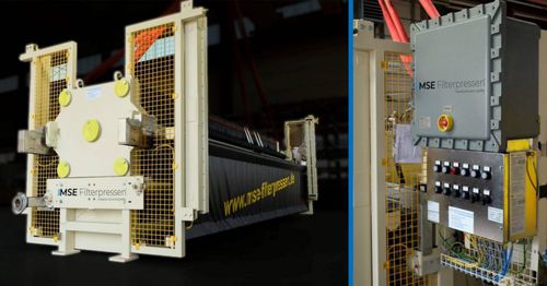 测梁压滤机 - AFP series - MSE Filterpressen GmbH - 自动 / 高压 / 用于污水处理