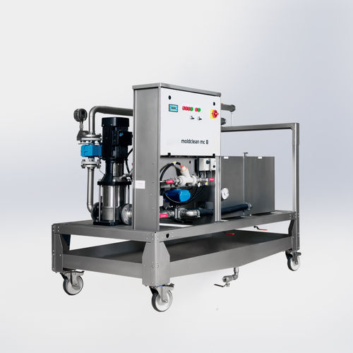 水清洗机 - moldclean - technotrans solutions GmbH - 溶剂式 / 压缩空气 / 工艺流程