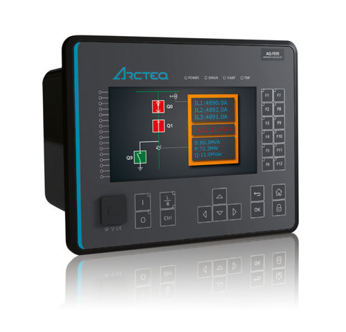 电压保护继电器 - AQ-F255 - Arcteq Relays Ltd - 三相 / 用于给料机 / IEC